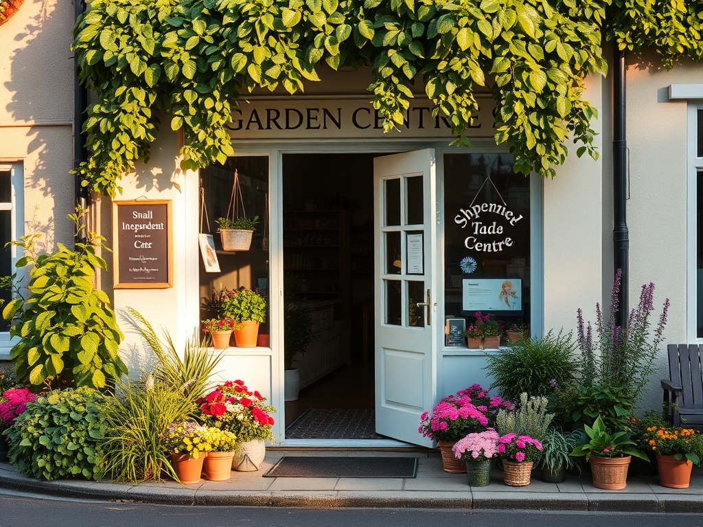 Orchard House Garden Centre entrance
